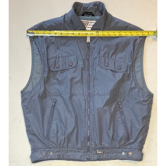 VTG Tyrolia by HEAD Pewter Gray Vest Sz M 80s Ski Heritage Apres Retro gorpcore - Picture 4 of 11